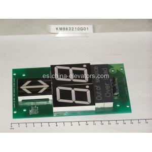 KM863210G01 Kone Lift Segment Code Board